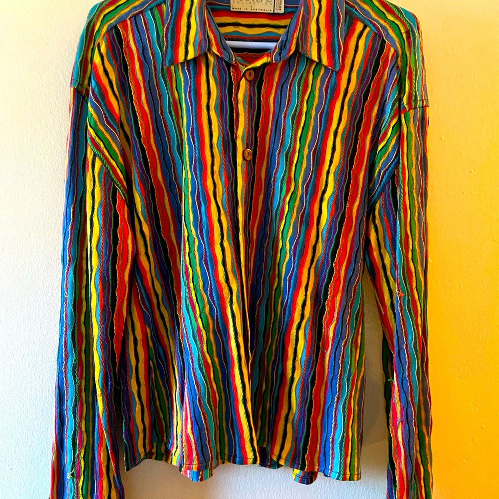 Men vintage Coogi shirt
